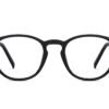 Black Full Rim Round Eyeglasses