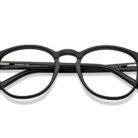 Black Full Rim Round Eyeglasses