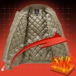 Gopune Men’s Windproof Bomber Jacket