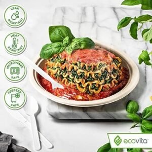 100% Compostable Paper Plates [9 in.]