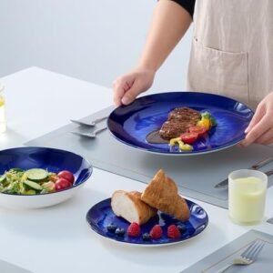 Bestone 12 Piece Round Kitchen Dinnerware Sets
