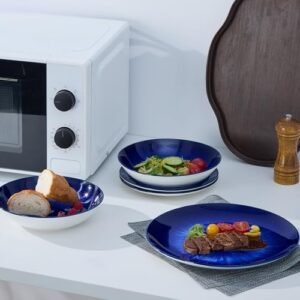 Bestone 12 Piece Round Kitchen Dinnerware Sets