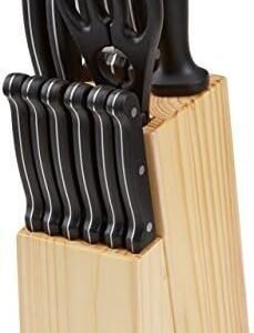 14-Piece Stainless Steel Kitchen Knife Set