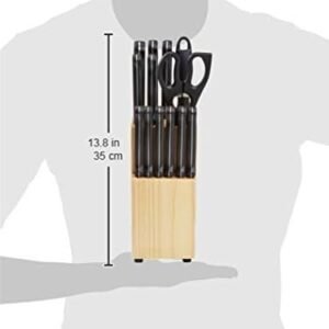 14-Piece Stainless Steel Kitchen Knife Set