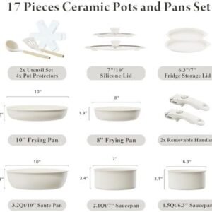 Ceramic Nonstick Cookware Set